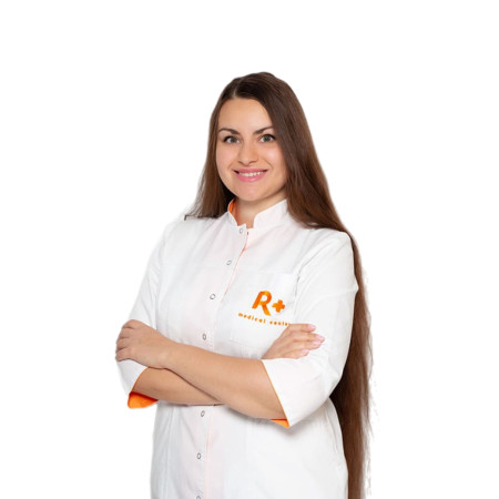 Каратаева Лилия Николаевна - дерматовенеролог, детский дерматолог, косметолог, первая категория | Клиника R+