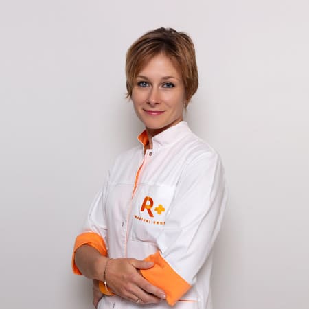 Андрєєва Вікторія Миколаївна - отоларинголог, перша категорія | Клиника R+